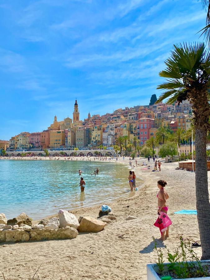 Apartmán Les Sablettes Menton Exteriér fotografie