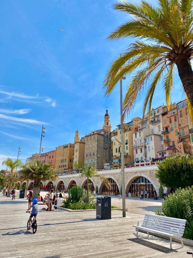 Apartmán Les Sablettes Menton Exteriér fotografie