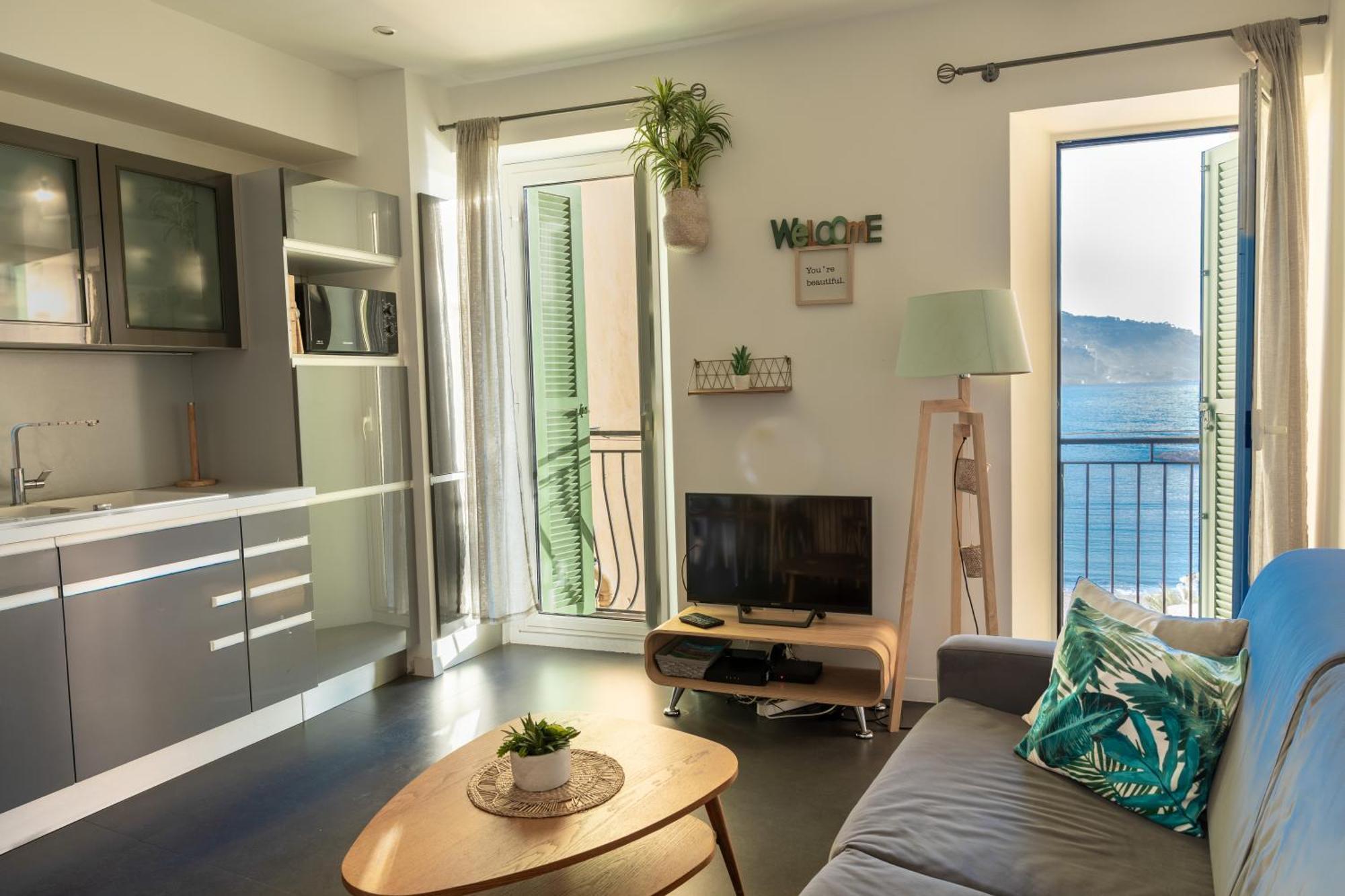 Apartmán Les Sablettes Menton Exteriér fotografie