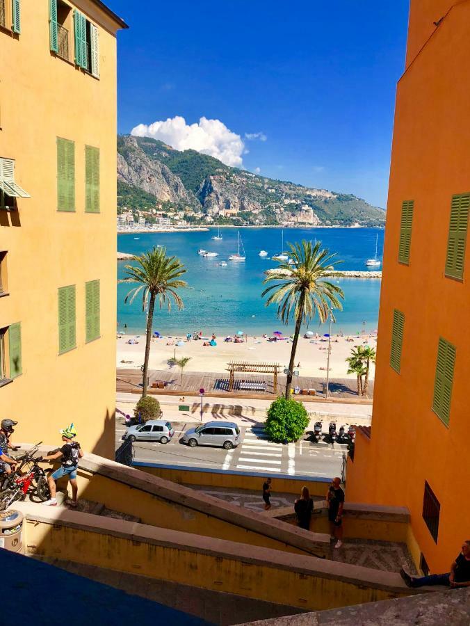 Apartmán Les Sablettes Menton Exteriér fotografie
