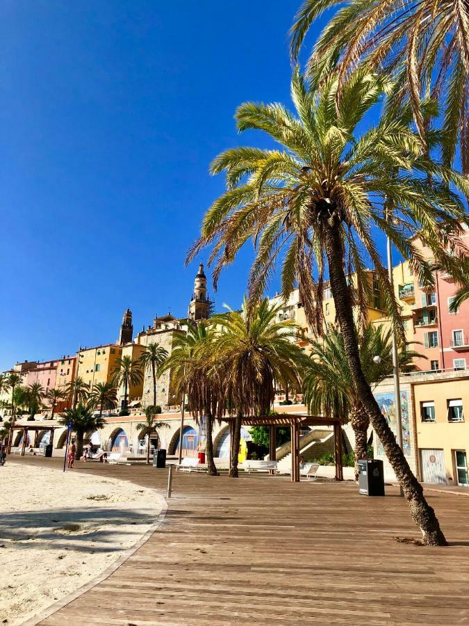 Apartmán Les Sablettes Menton Exteriér fotografie