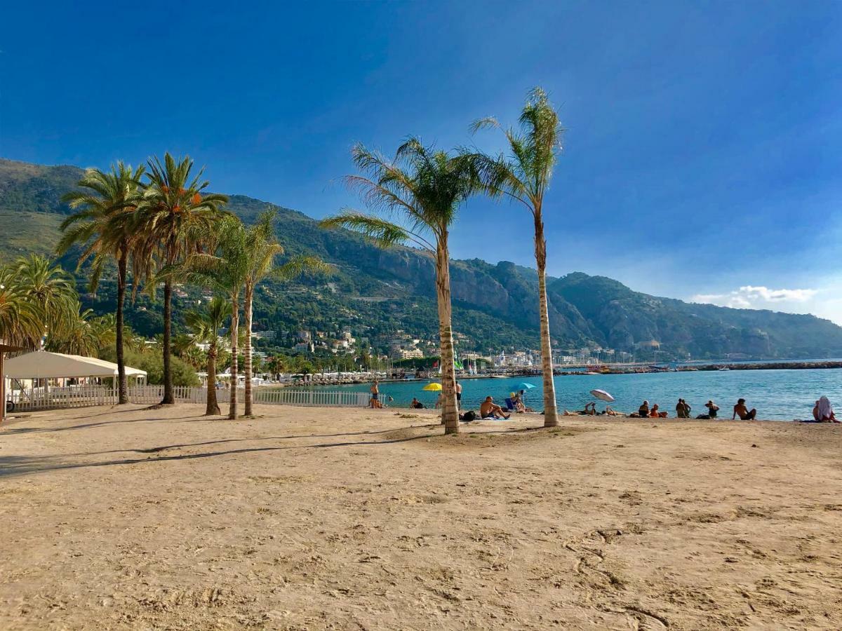 Apartmán Les Sablettes Menton Exteriér fotografie