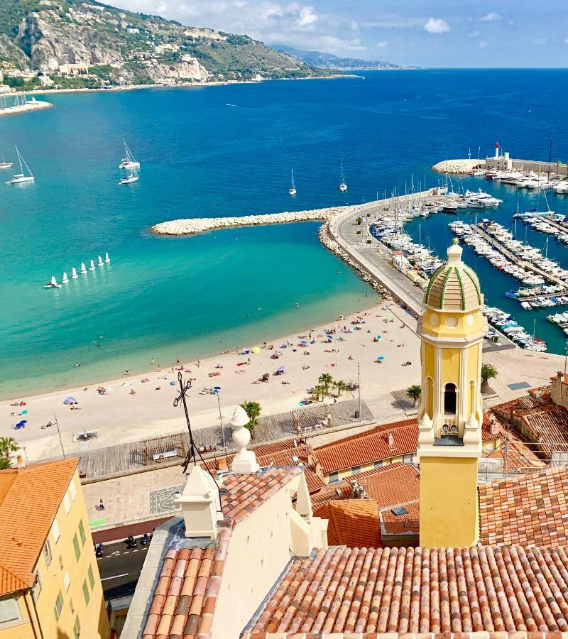 Apartmán Les Sablettes Menton Exteriér fotografie